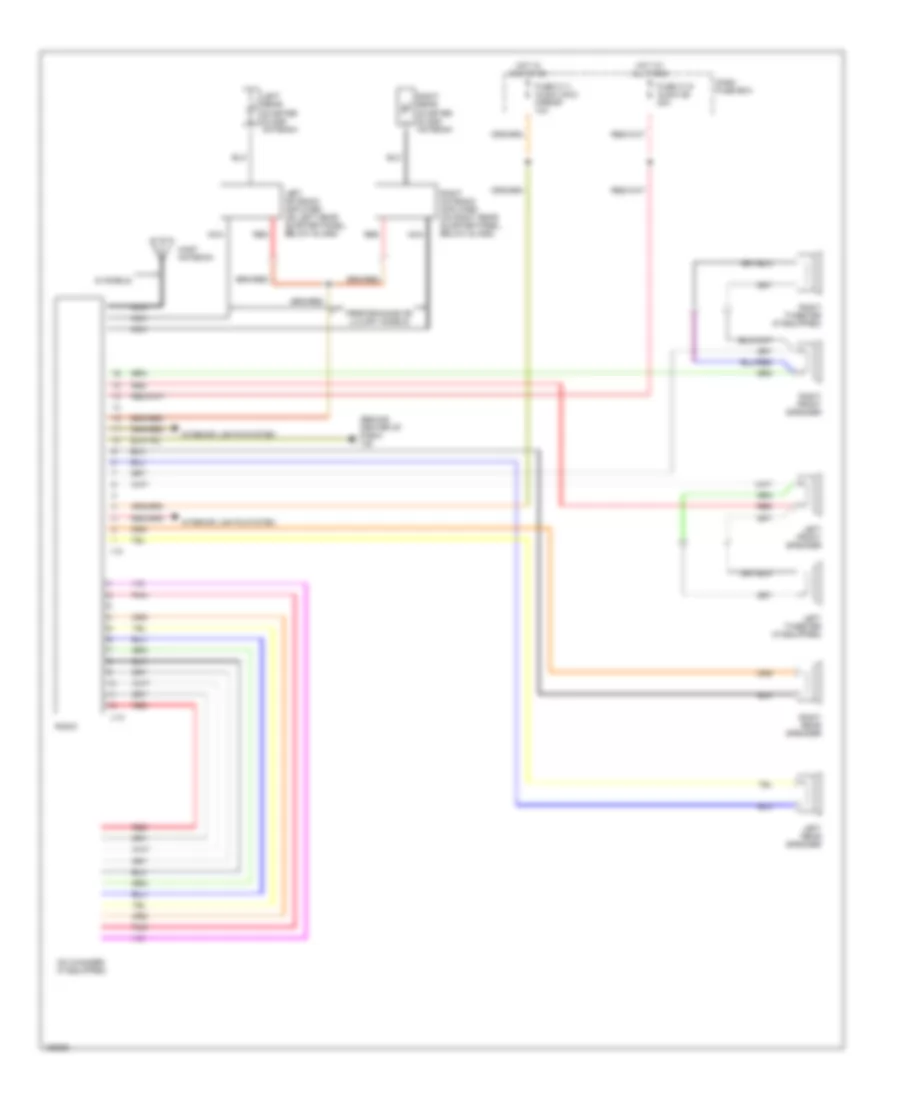 Radio Wiring Diagrams for Isuzu Trooper Limited 2002