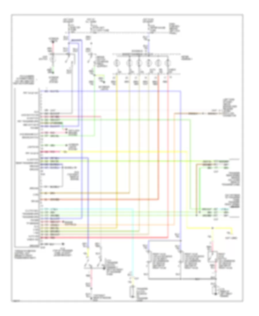 4WD Wiring Diagram Torque on Demand for Isuzu Trooper Limited 2002