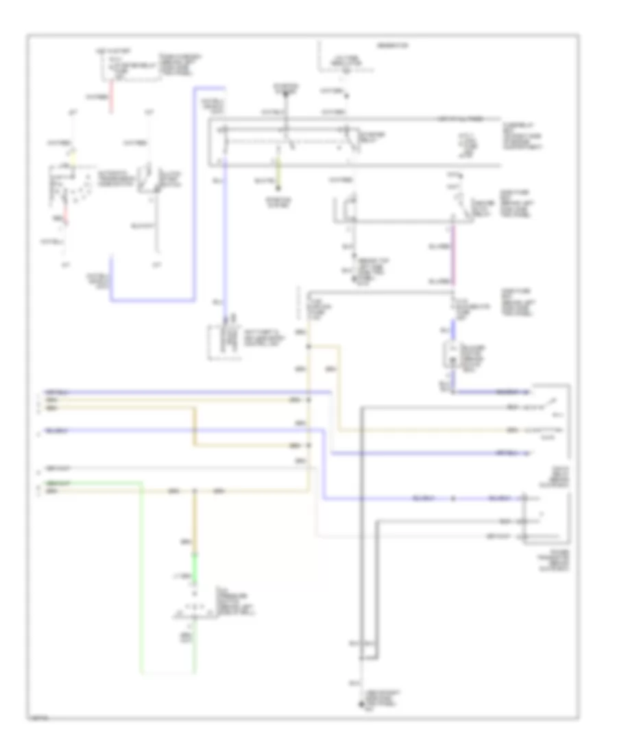 Automatic A C Wiring Diagram 2 of 2 for Isuzu Trooper LS 2002
