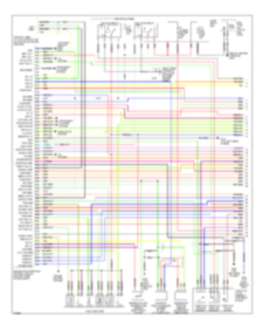 3 5L Engine Performance Wiring Diagrams 1 of 4 for Isuzu Trooper S 2002