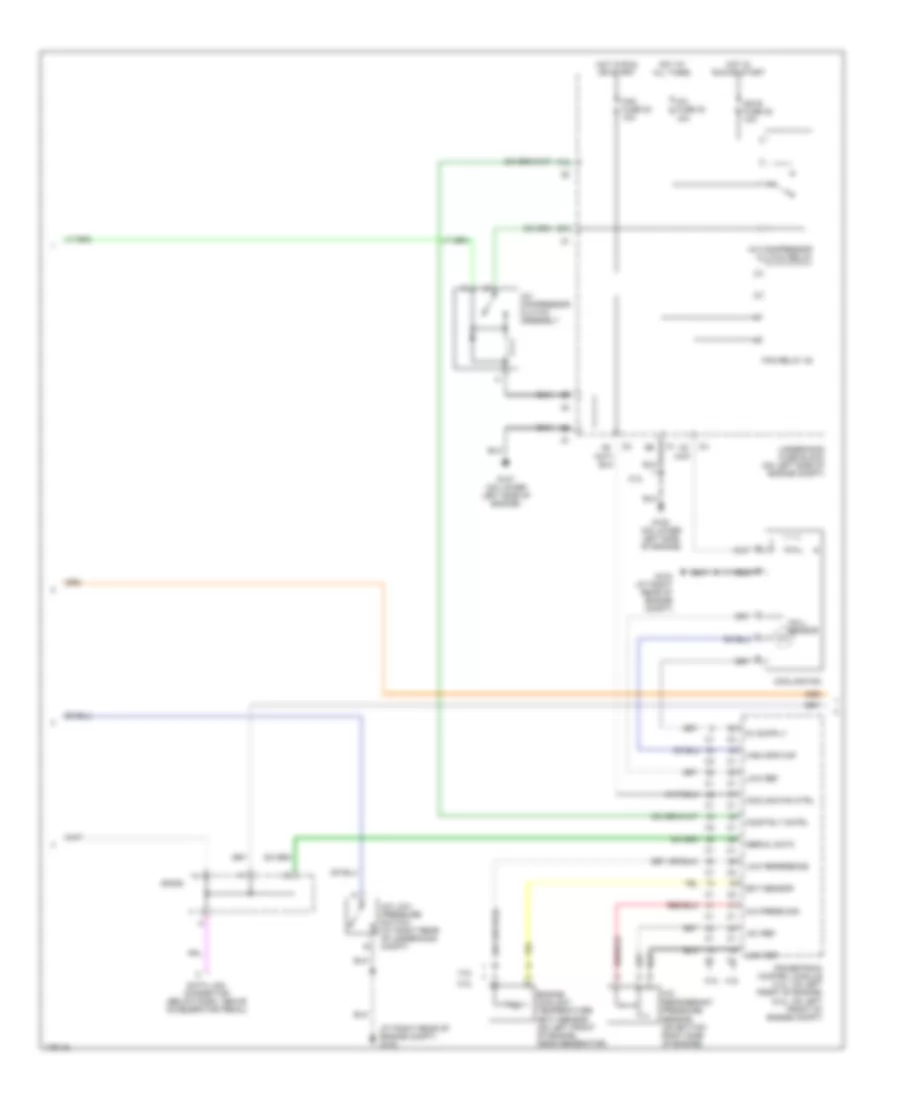 Manual A C Wiring Diagram 2 of 3 for Isuzu Ascender 2003