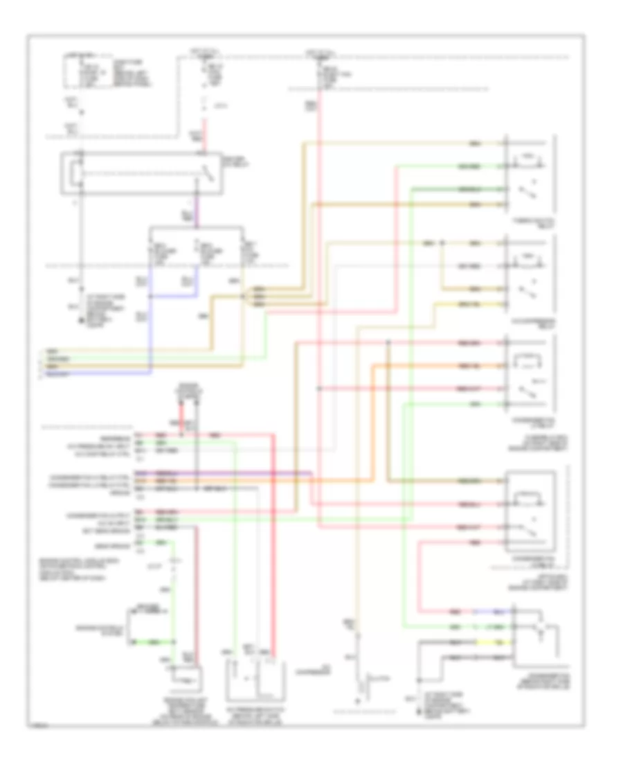 2 2L Manual A C Wiring Diagram 2 of 2 for Isuzu Rodeo S 2003
