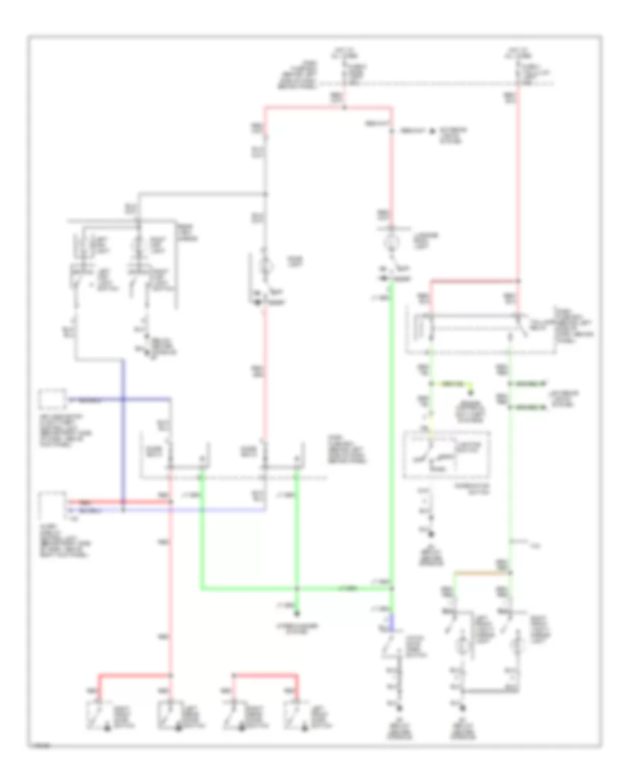 Courtesy Lamps Wiring Diagram for Isuzu Rodeo S 2003