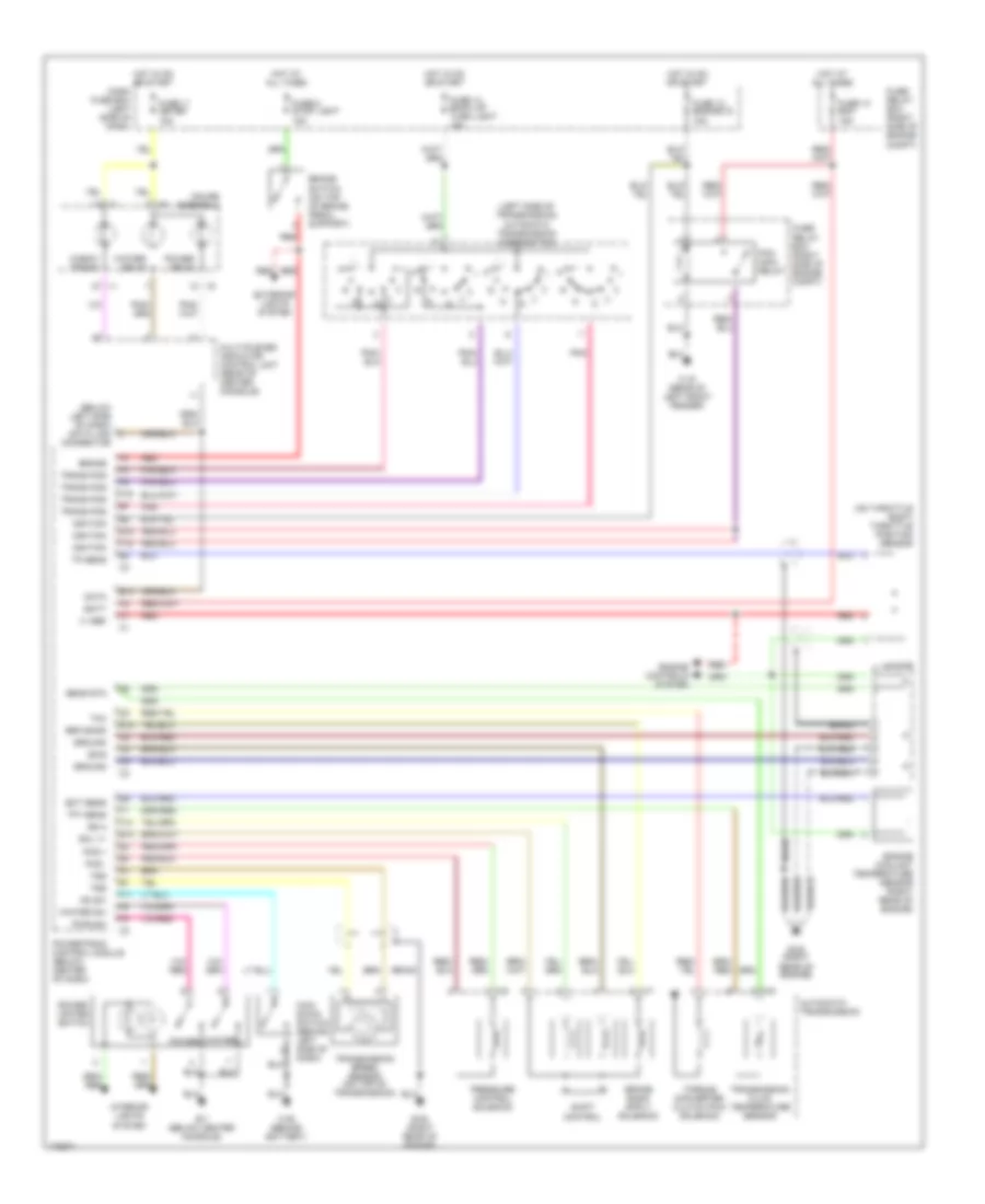 2 2L A T Wiring Diagram for Isuzu Rodeo S 2003