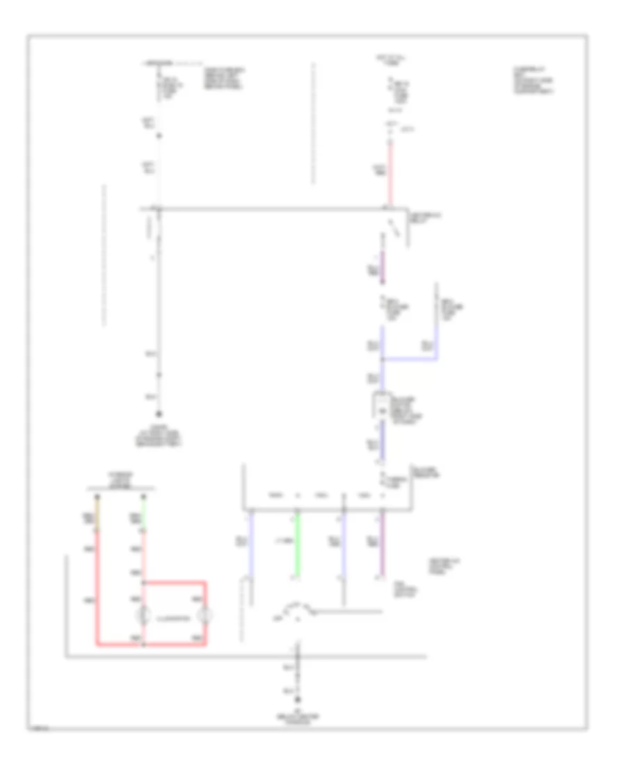Heater Wiring Diagram for Isuzu Rodeo Sport S 2003