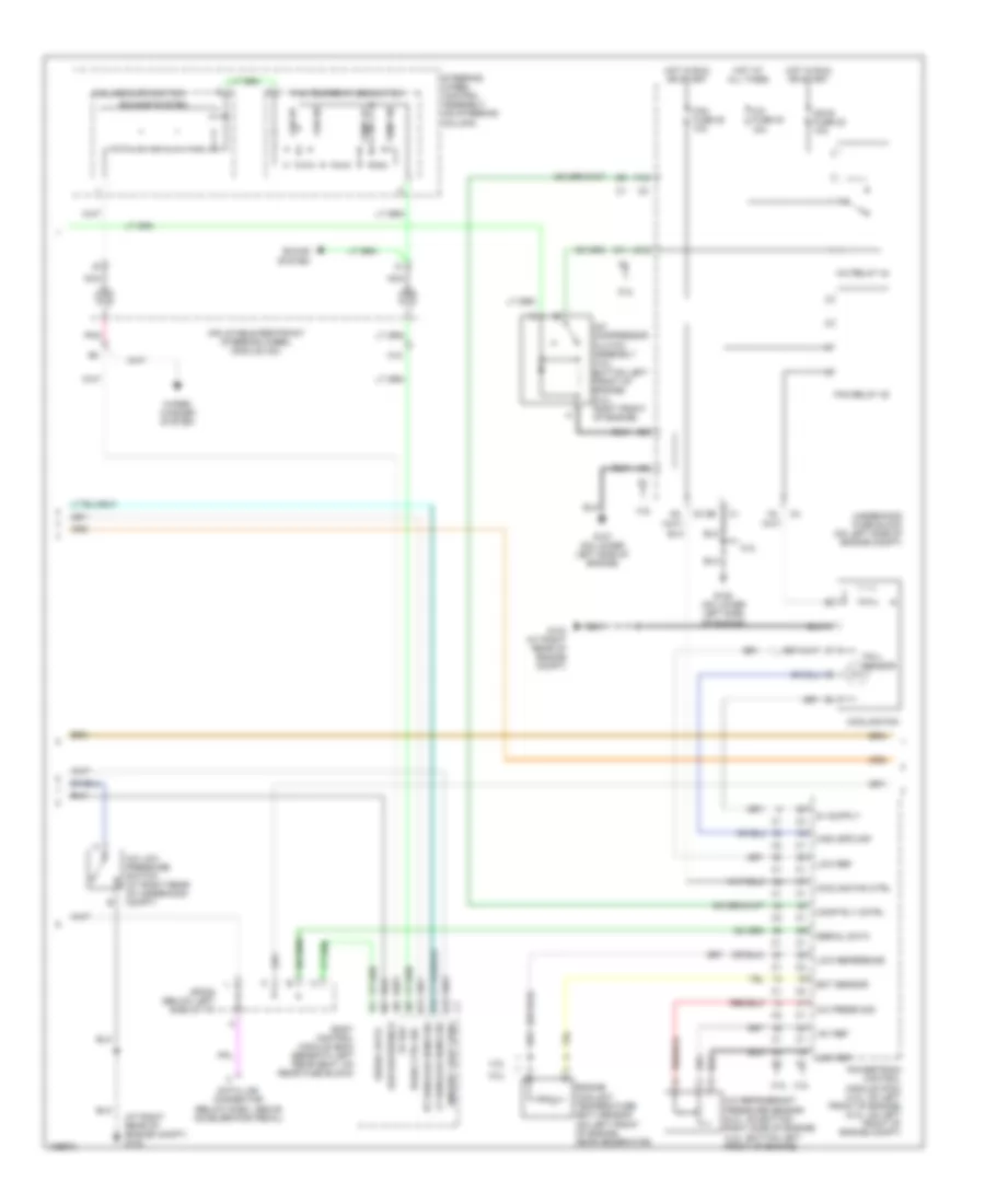Automatic A C Wiring Diagram 2 of 3 for Isuzu Ascender Limited 2004