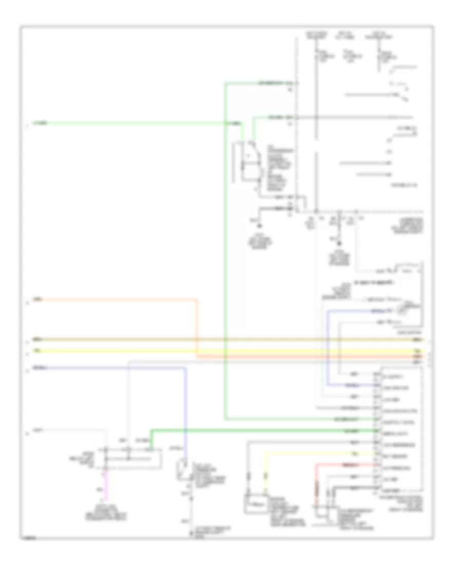 Manual A C Wiring Diagram 2 of 3 for Isuzu Ascender Limited 2004