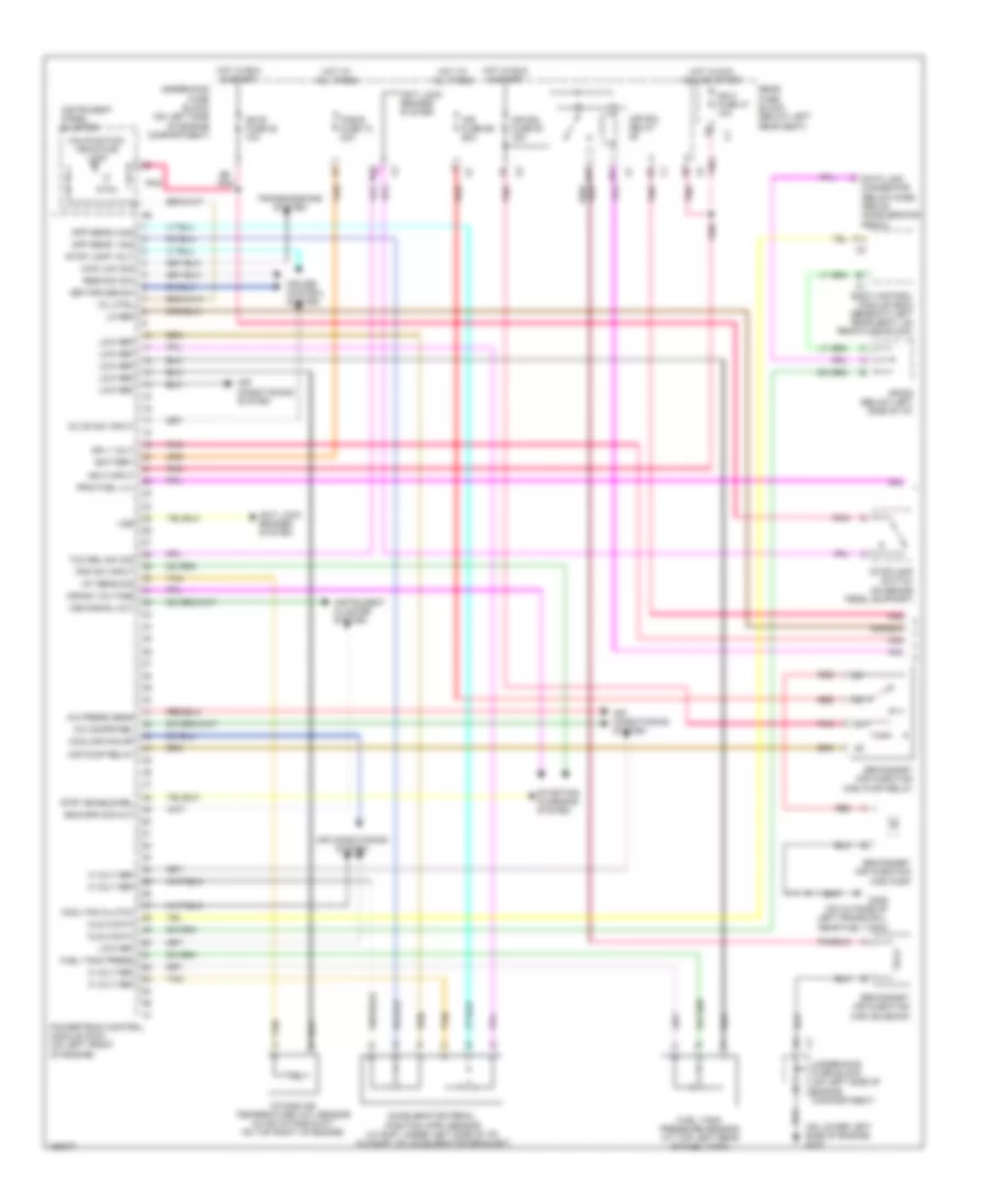 4 2L Engine Performance Wiring Diagram 1 of 5 for Isuzu Ascender Limited 2004