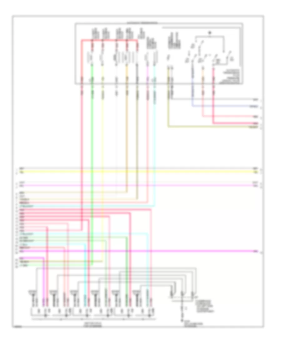 4.2L, Engine Performance Wiring Diagram (4 of 5) for Isuzu Ascender Limited 2004