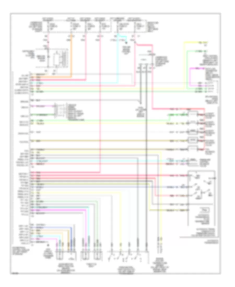 4 2L A T Wiring Diagram for Isuzu Ascender Limited 2004