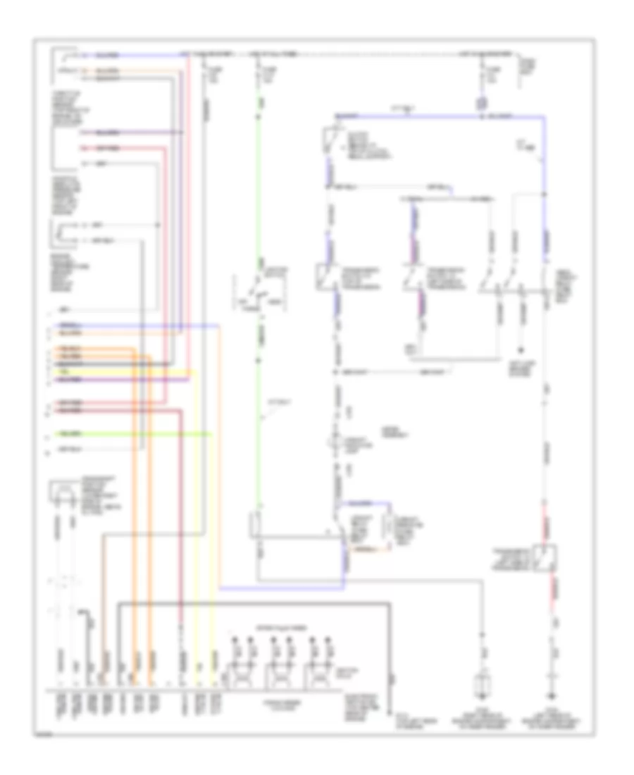 3.2L DOHC, Engine Performance Wiring Diagrams (3 of 3) for Isuzu Trooper LS 1994
