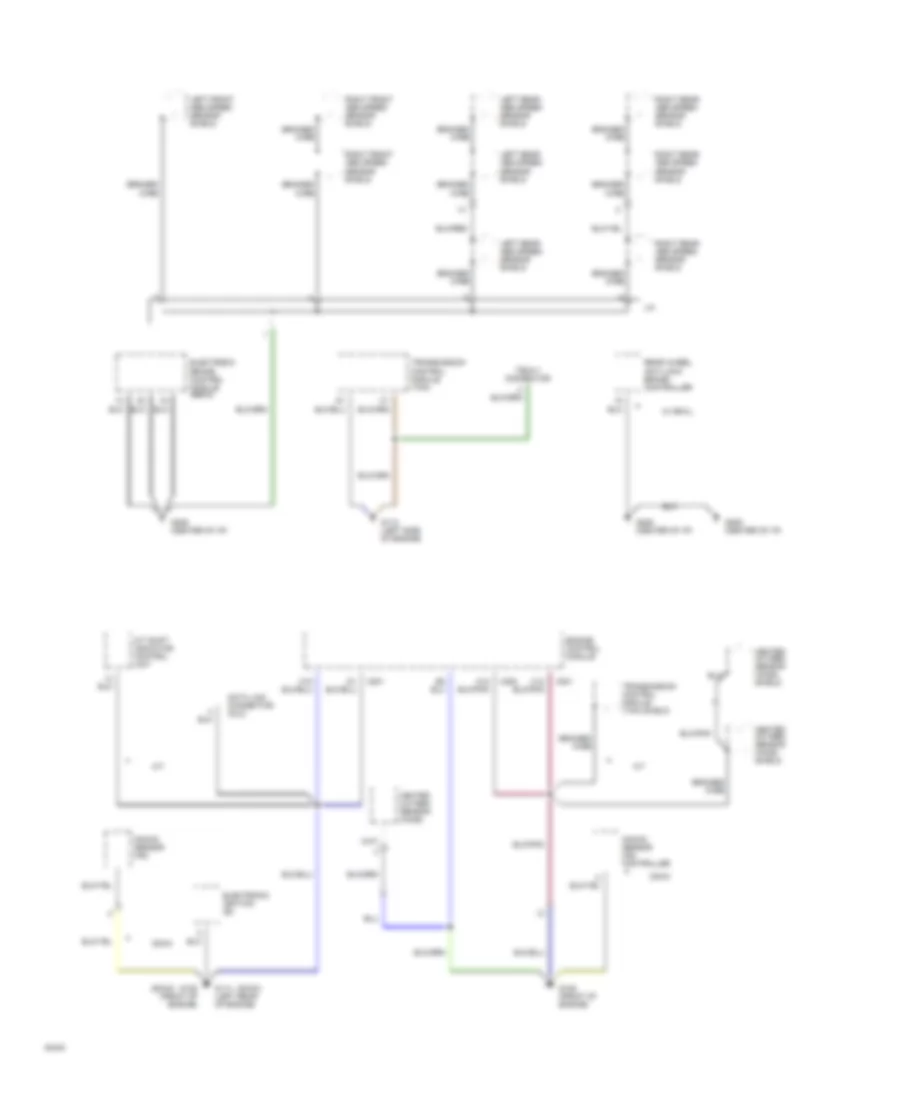 Ground Distribution Wiring Diagram (2 of 4) for Isuzu Trooper RS 1994