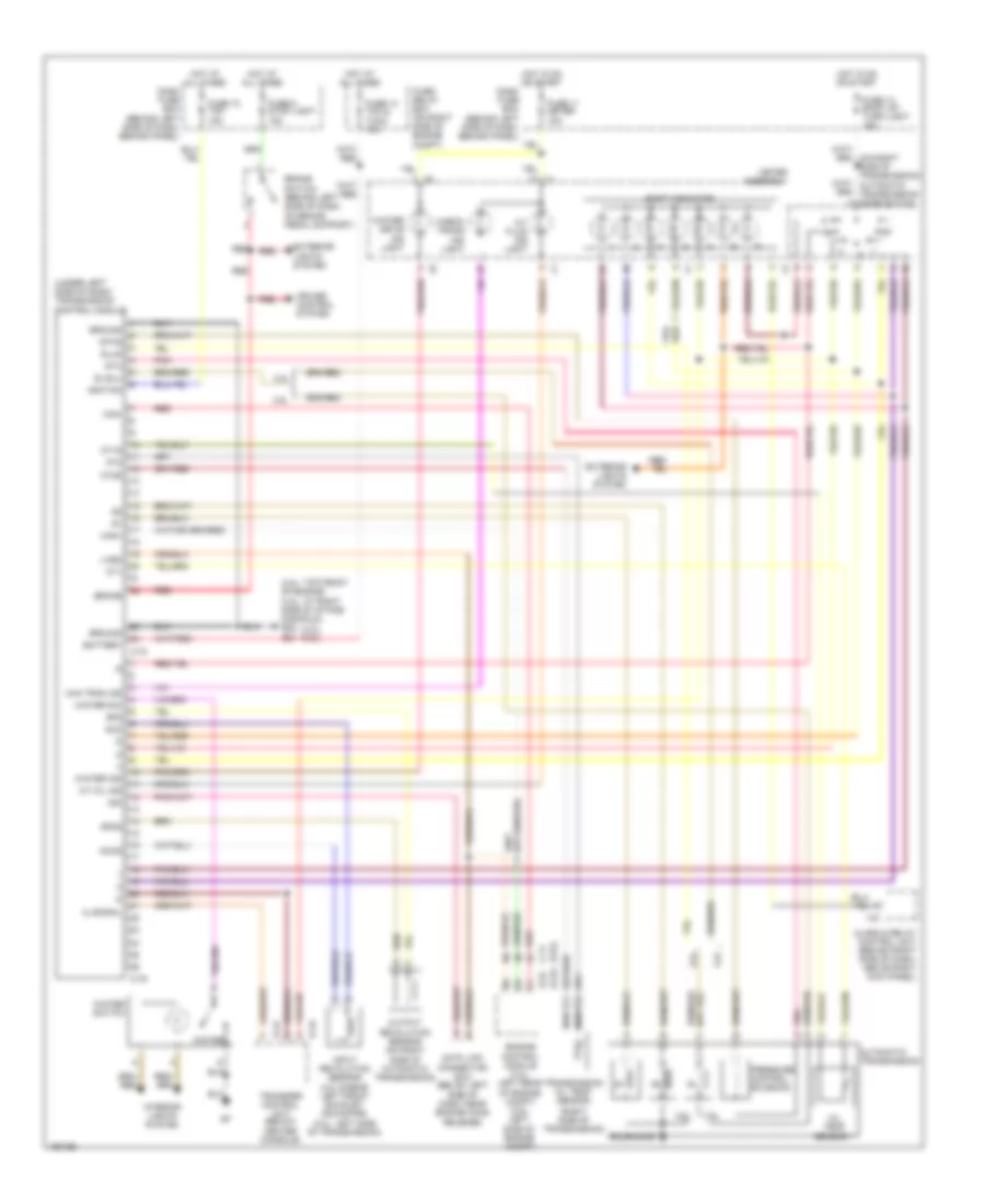 AT Wiring Diagram for Isuzu Rodeo S 2004
