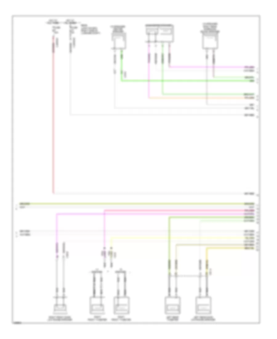Электрсхема магнитолы. Премиум комплектация., 12 и 15 акустических систем (5 из 6) для Jaguar XF Portfolio 2012