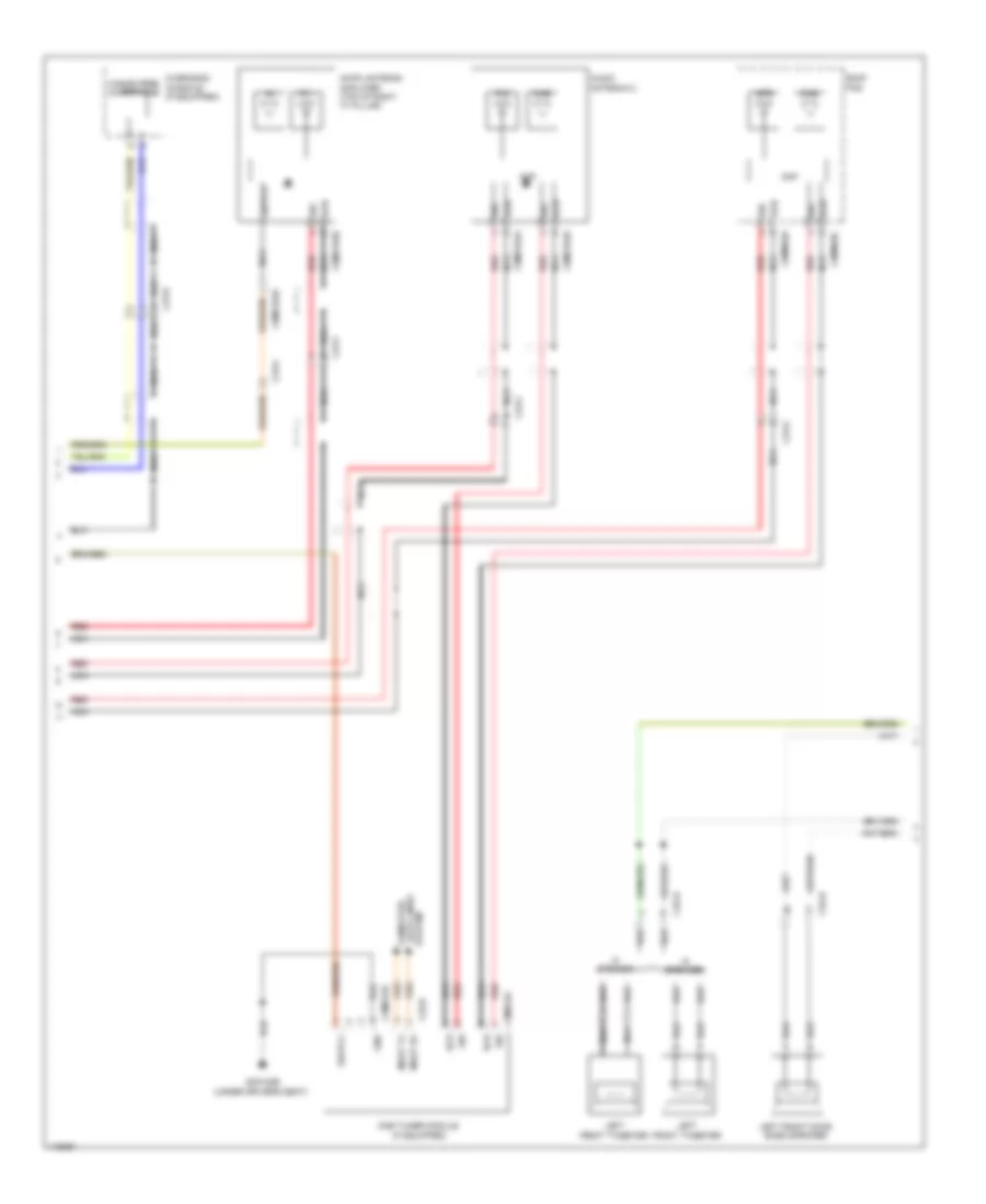 Электрсхема магнитолы. Премиум комплектация., 12 и 15 акустических систем (4 из 6) для Jaguar XF 2.0 2013