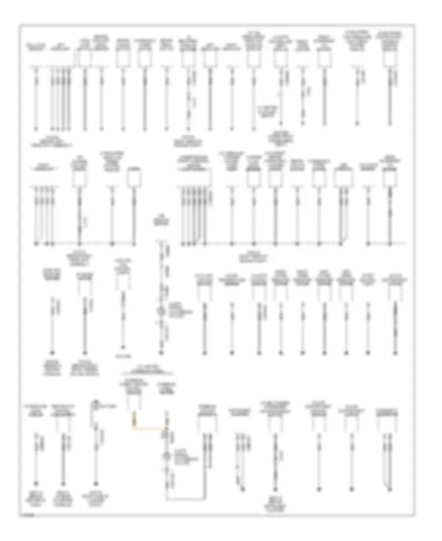 Электросхема подключение массы заземления (1 из 4) для Jaguar XFR 2013