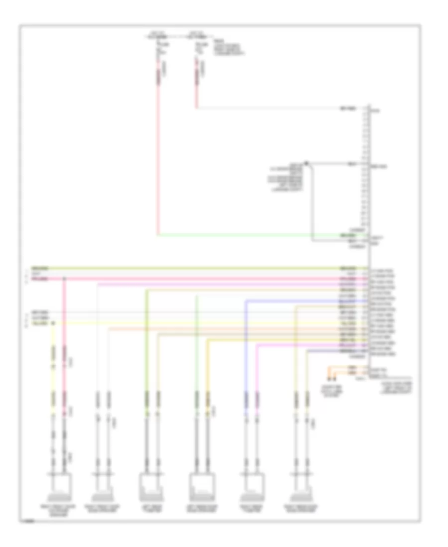 Электросхема навигации GPS, 10 акустических систем (5 из 5) для Jaguar XFR 2013