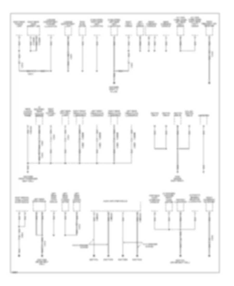 Электросхема подключение массы заземления (4 из 6) для Jaguar XJ Supercharged 2014