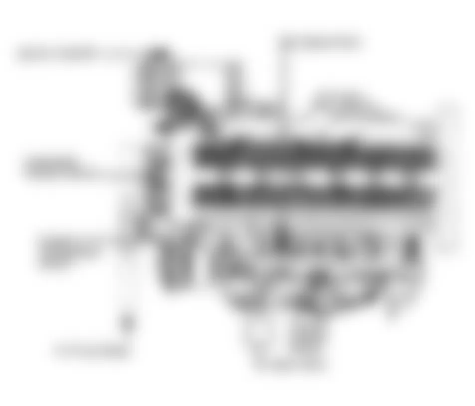 Jaguar XJ6 1990 - Component Locations -  Component Locations (1 Of 6)