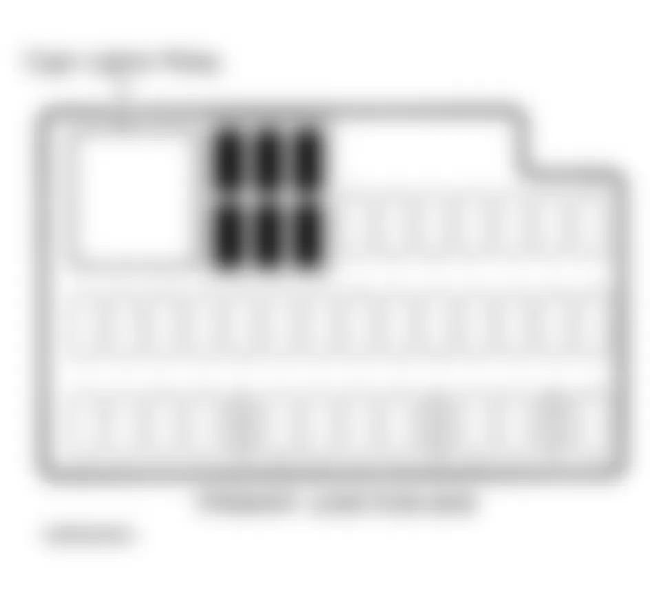 Jaguar S-Type 2000 - Component Locations -  Primary Junction Box