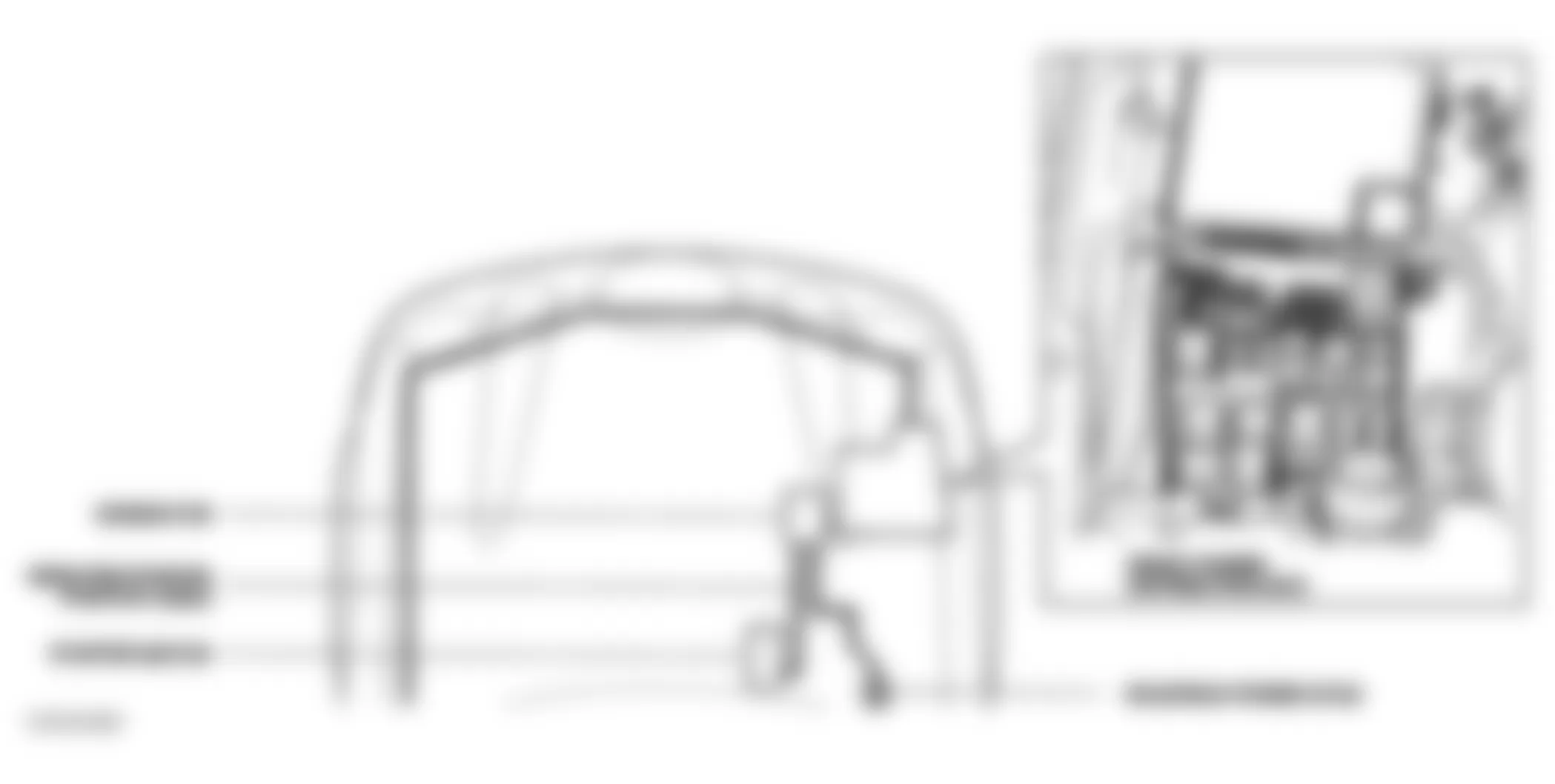 Jaguar S-Type Sport 2002 - Component Locations -  Identifying Front Power Distribution Box Location