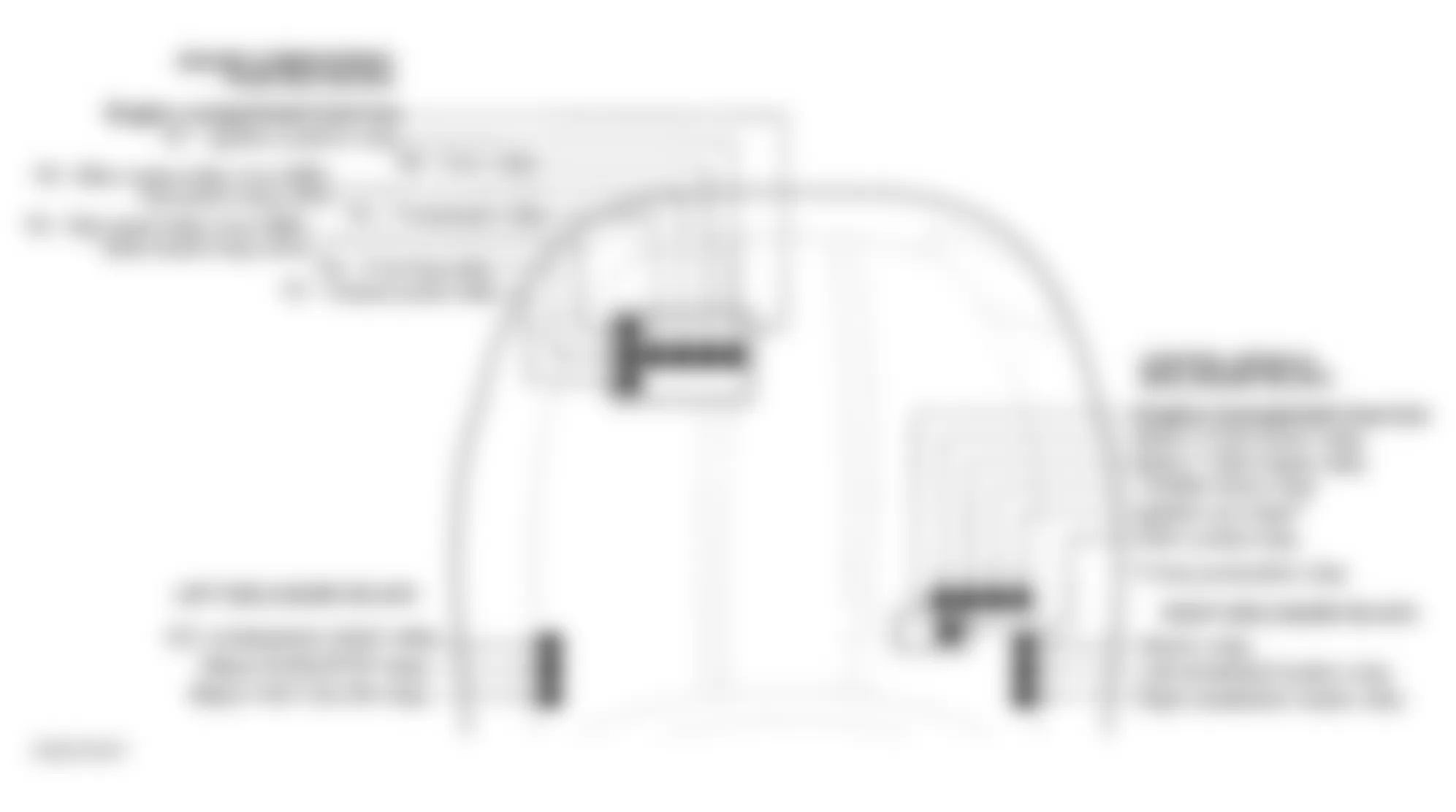 Jaguar XKR 2003 - Component Locations -  Identifying Engine Compartment Fuse/Relay Locations