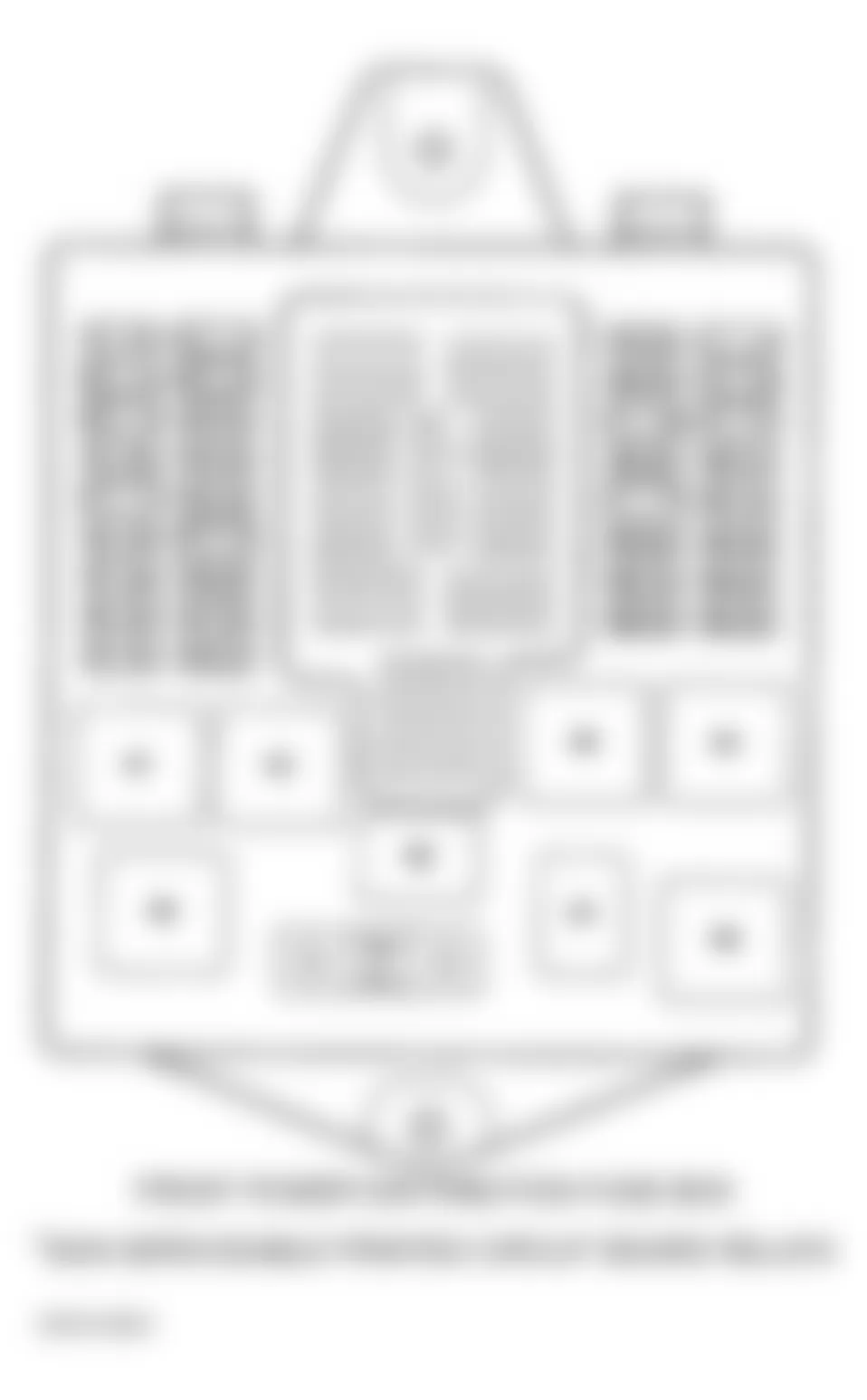 Jaguar XJ8 2004 - Component Locations -  Identifying Fuse & Relay Locations - Front Power Distribution Fuse Box