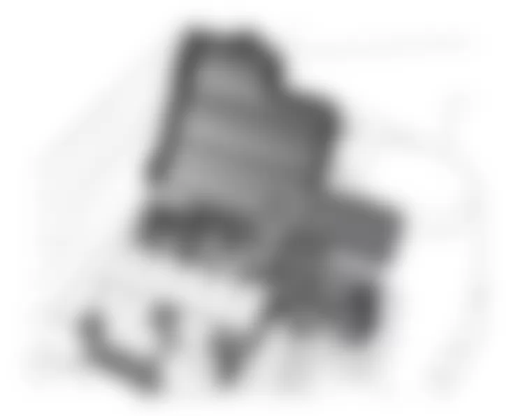 Jaguar S-Type R 2006 - Component Locations - Identifying Engine Compartment Fuse Box (A)