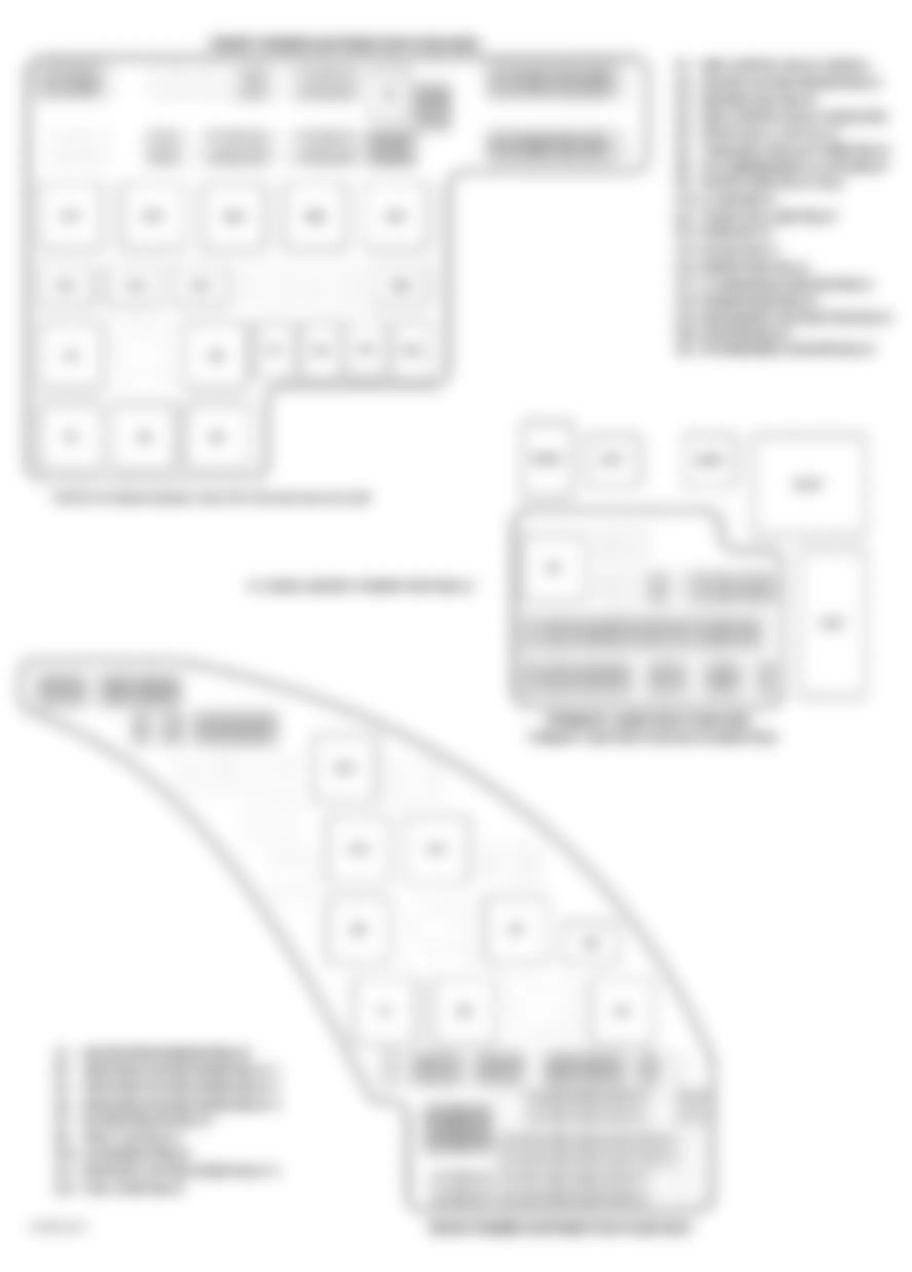 Jaguar S-Type 2007 - Component Locations -  Relay Locations