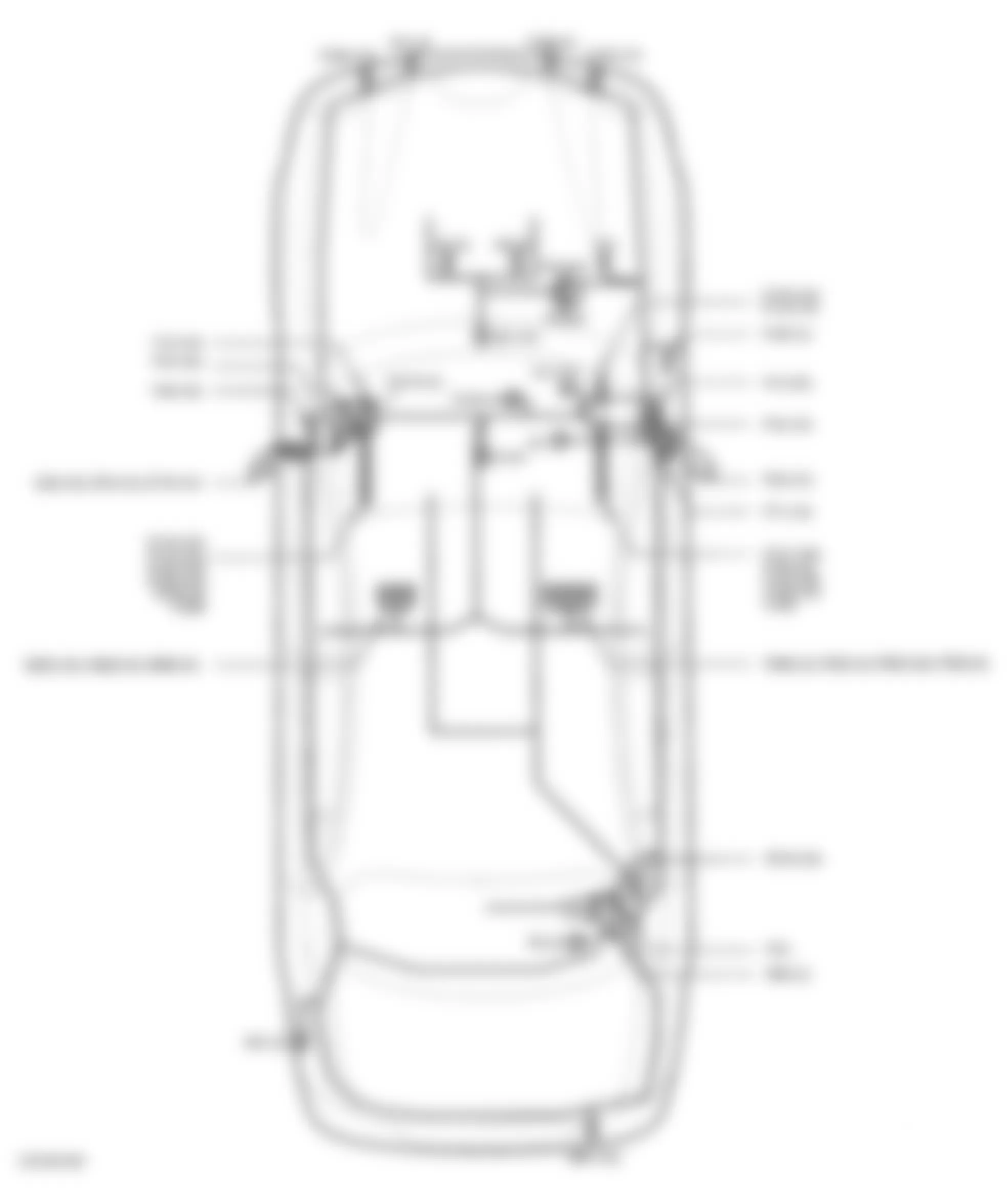 Jaguar S-Type 2007 - Component Locations -  In-Line Connector Locations