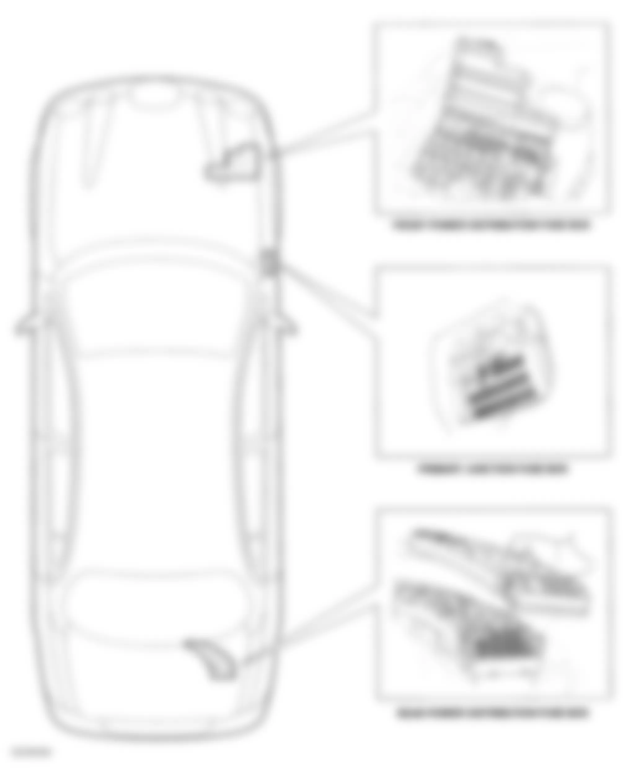 Jaguar S-Type 2008 - Component Locations -  Fusebox Locations