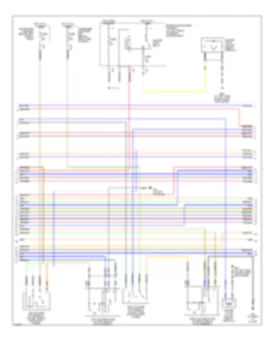 Automatic A C Wiring Diagram 2 of 3 for Jaguar XKR 2004