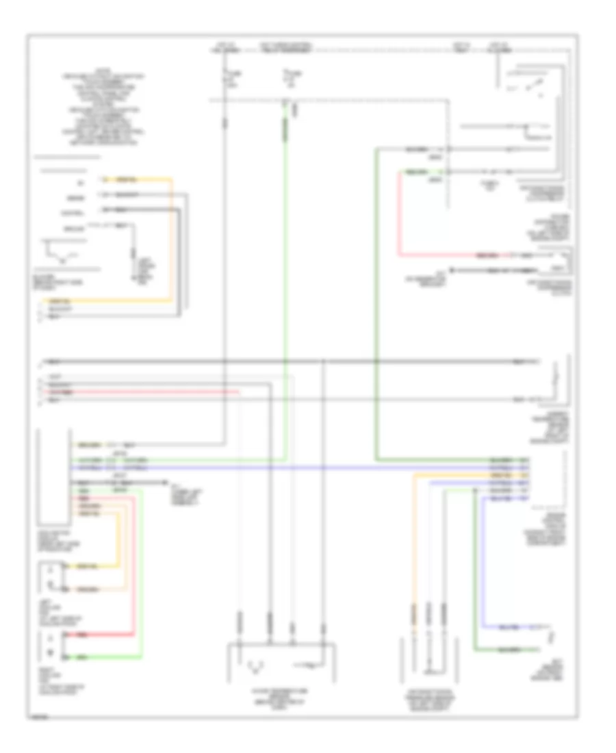 Automatic AC Wiring Diagram (2 of 2) for Jaguar X-Type 2004