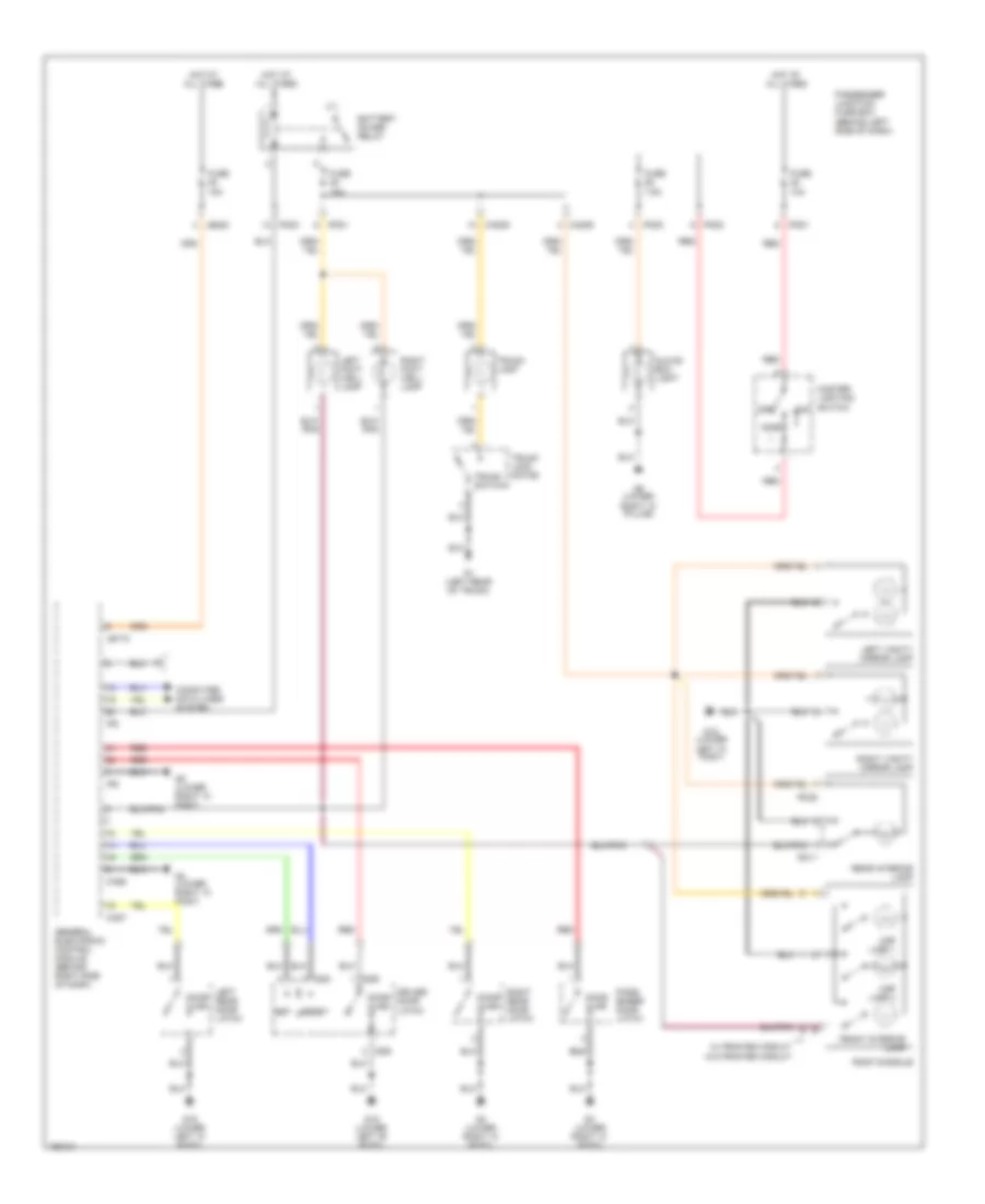 Courtesy Lamps Wiring Diagram for Jaguar X Type 2004