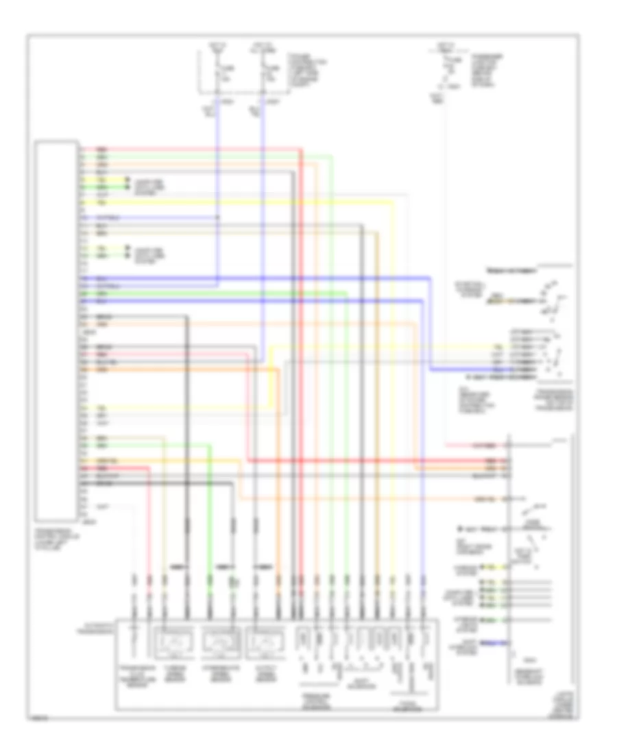A T Wiring Diagram Late Production for Jaguar X Type 2004