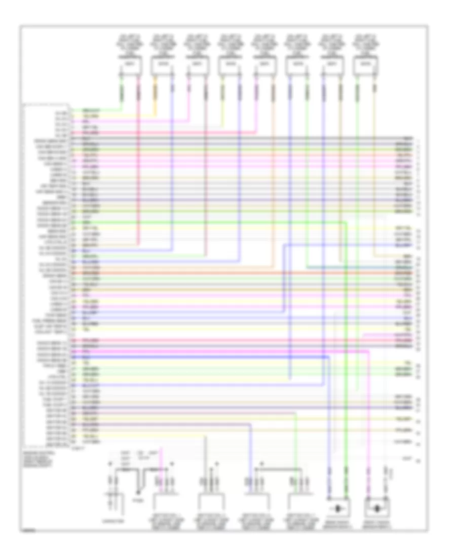 5 0L Engine Performance Wiring Diagram 1 of 6 for Jaguar XF Supercharged 2012