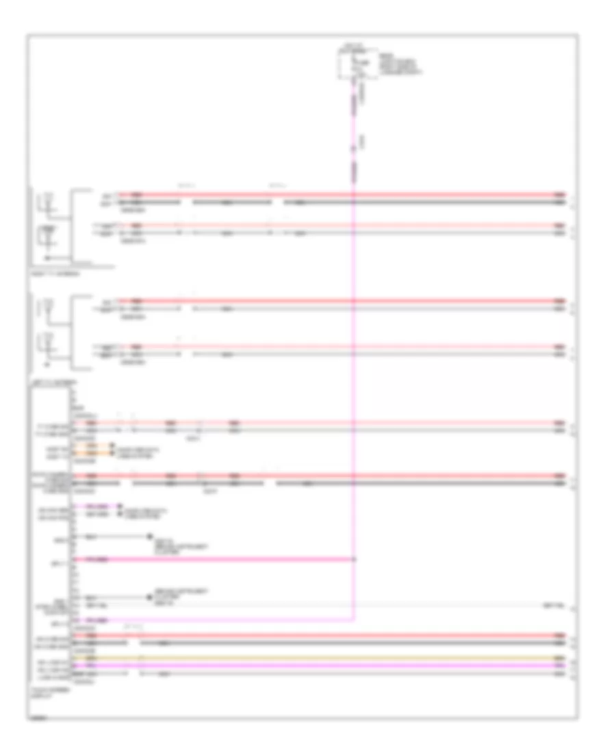 Navigation Wiring Diagram 12  15 Speaker Systems 1 of 6 for Jaguar XF Supercharged 2012