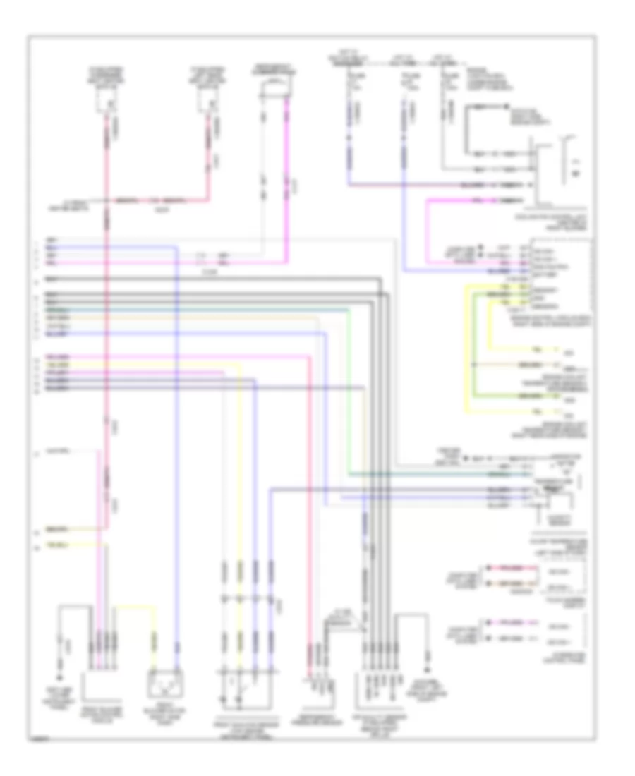 AC Wiring Diagram (3 of 3) for Jaguar XJ 2012