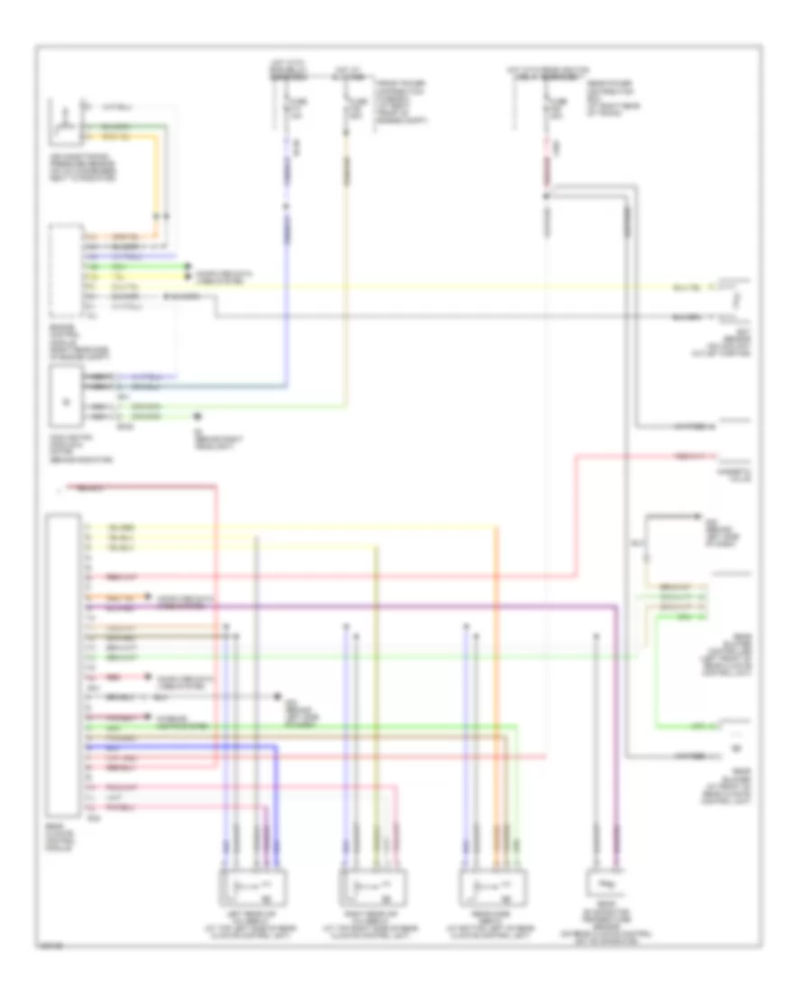 Automatic A C Wiring Diagram 3 of 3 for Jaguar XJ8 2005