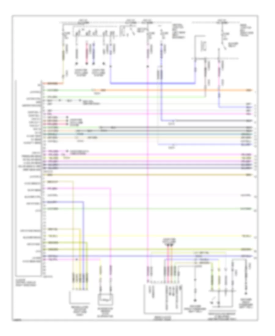 AC Wiring Diagram (1 of 3) for Jaguar XJ Supercharged 2012