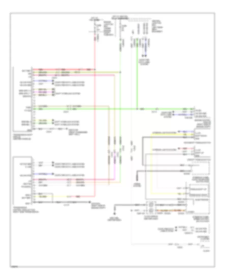 A T Wiring Diagram for Jaguar XJ Supercharged 2012