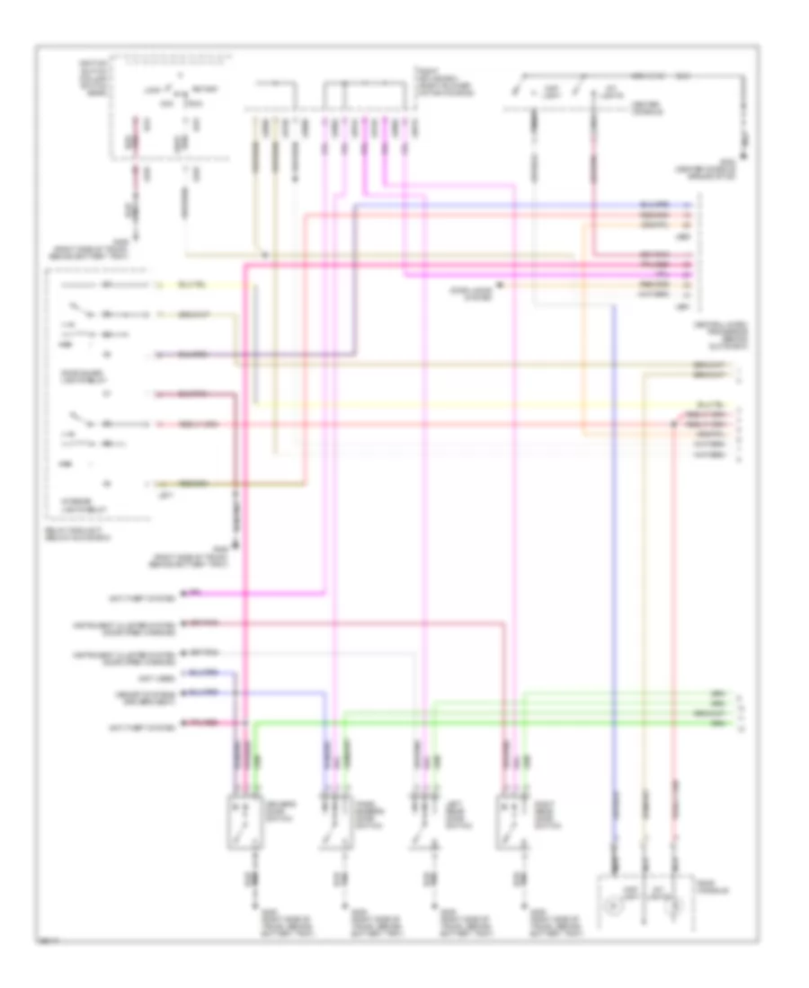 Courtesy Lamps Wiring Diagram 1 of 2 for Jaguar XJ6 1994