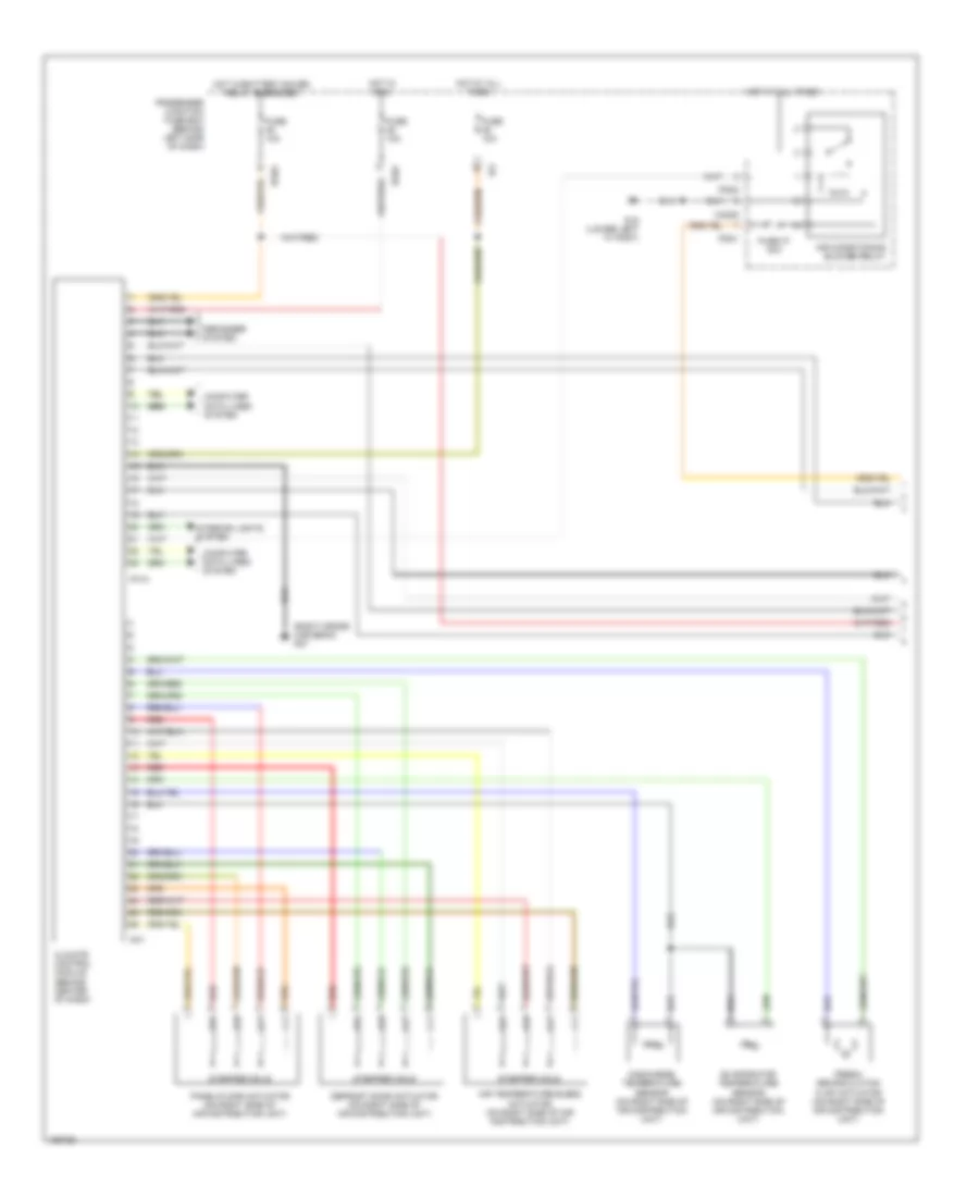 Automatic AC Wiring Diagram (1 of 2) for Jaguar X-Type Sport 2005