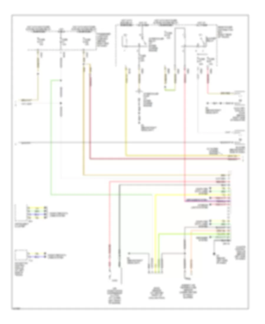 Automatic A C Wiring Diagram 2 of 3 for Jaguar XJ8 2006