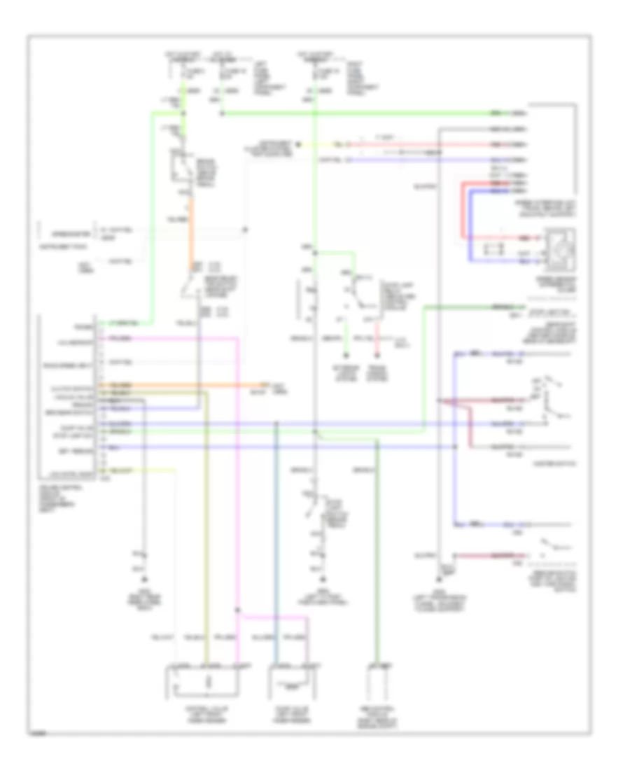 Cruise Control Wiring Diagram After VIN 198335 for Jaguar XJS 1995