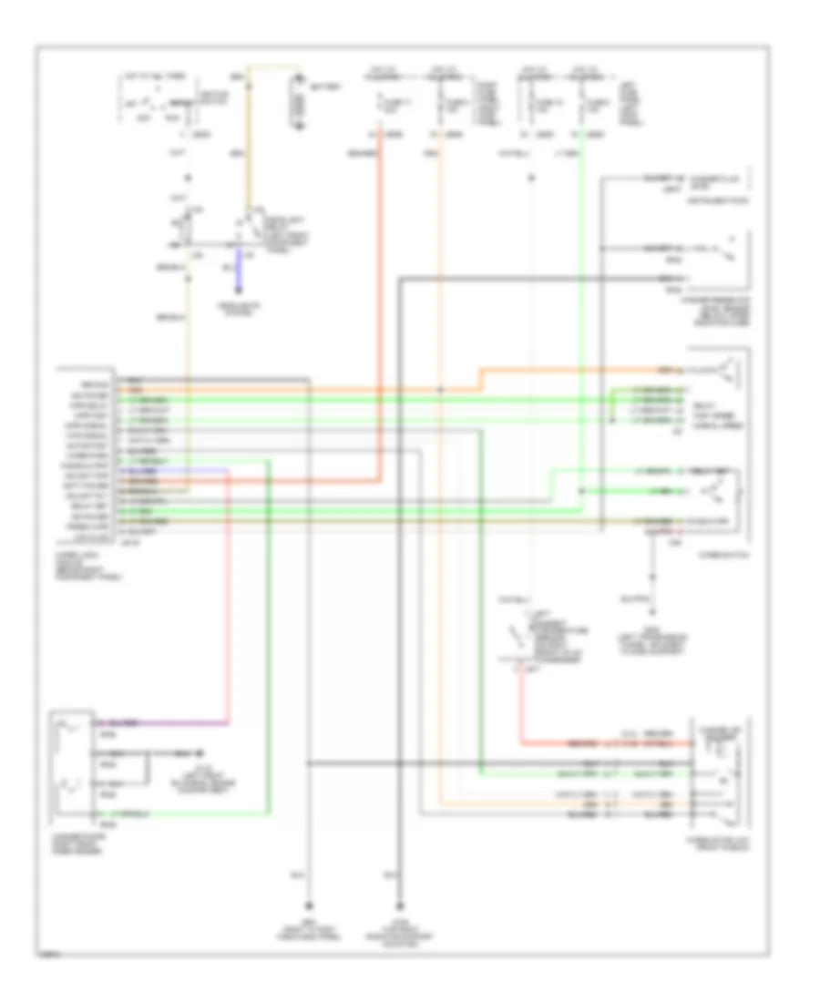 Схема Шайбы дворника/Шайбы/Фары, После VIN 198335 для Jaguar XJS 1995
