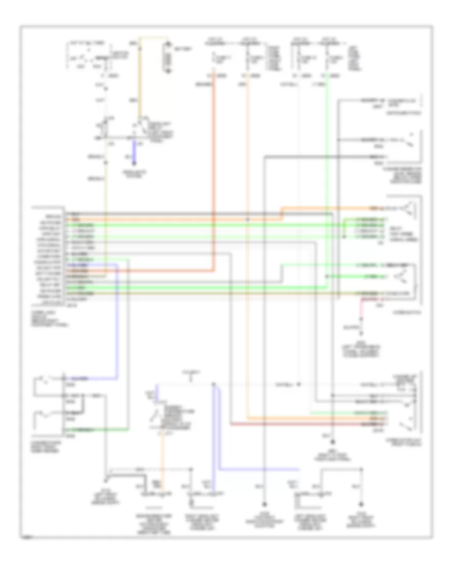 Схема Шайбы дворника/Шайбы/Фары, Перед VIN 198335 для Jaguar XJS 1995