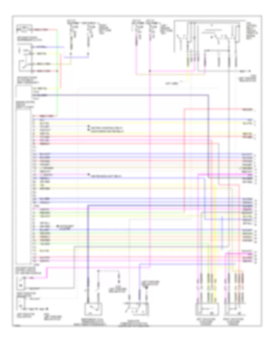 Air Conditioning Wiring Diagrams (1 of 3) for Jaguar XJ12 1996