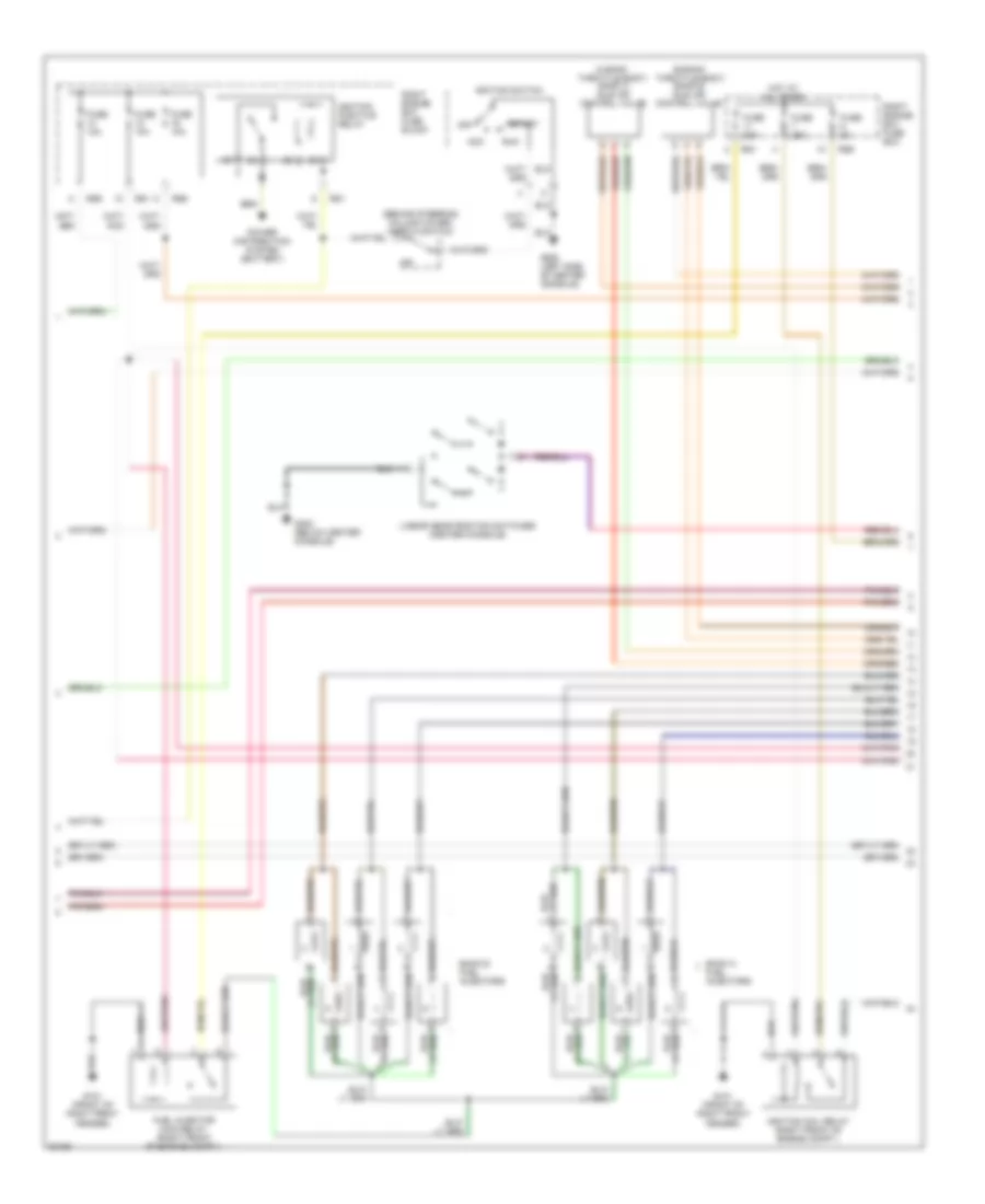 6.0L, Engine Performance Wiring Diagrams (2 of 3) for Jaguar XJ12 1996