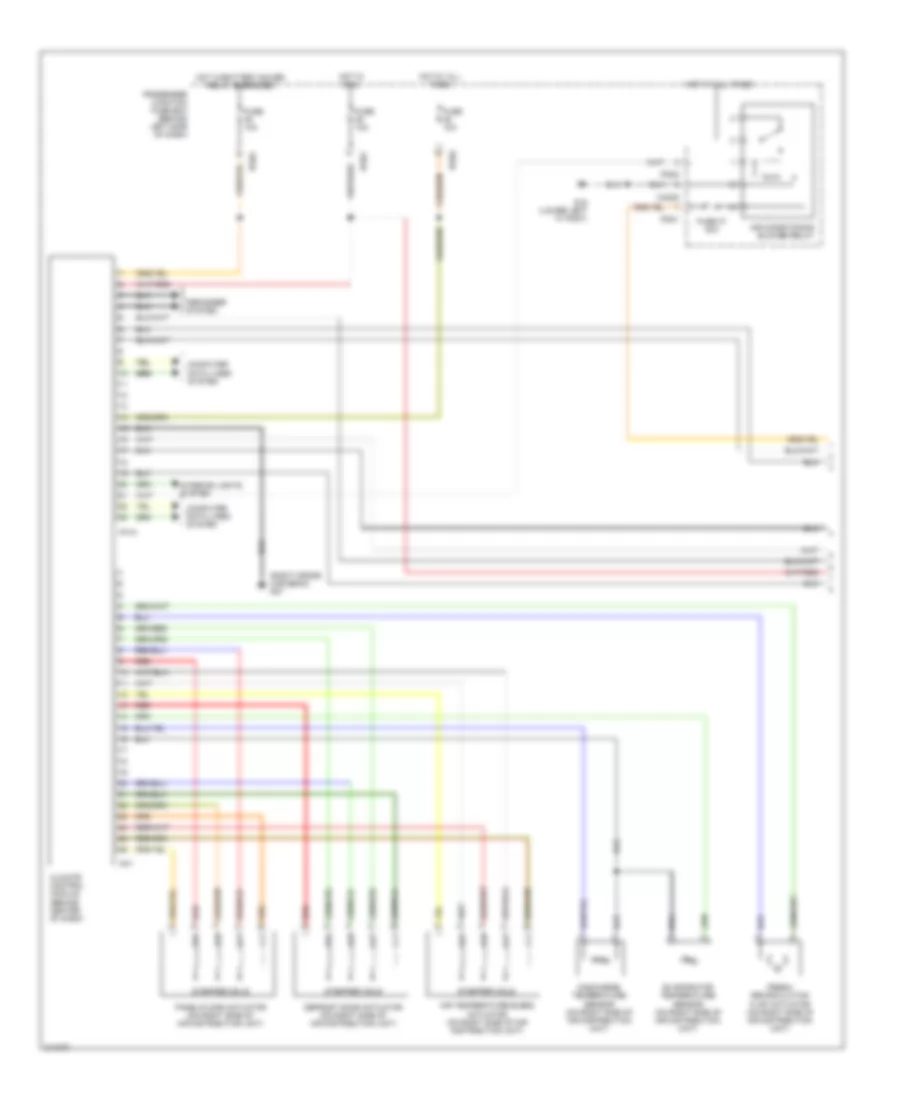 Automatic AC Wiring Diagram (1 of 2) for Jaguar X-Type Sport 2006